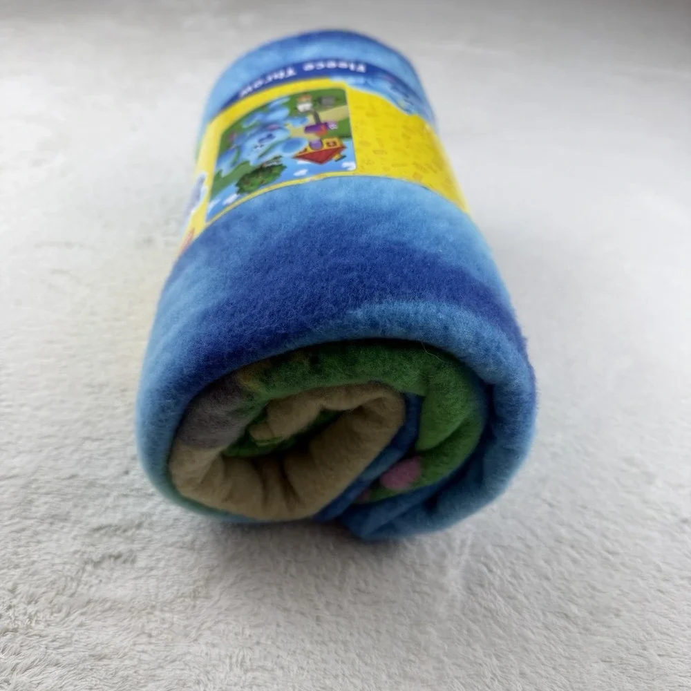 Nickelodeon Blues Clues &‎ You Fleece Throw 45x60in Puppy Mailbox House Design